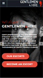 Mobile Screenshot of gentlemen4hire.com